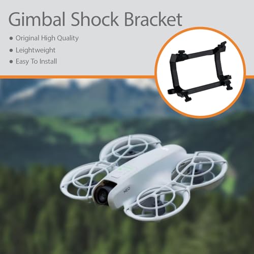 Gimbal Shock Absorber Bracket Replacement for DJI Neo, Gimbal Vibration Damping Board,Shock-Proof Mount for DJI Neo Drone Accessories Black