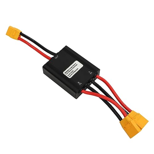 VGEBY Electric Bike Dual Battery Connector Adapter, XT90 Interface Bike Dual Battery Parallel Module Adapter Discharge Balancer