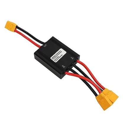 VGEBY Electric Bike Dual Battery Connector Adapter, XT90 Interface Bike Dual Battery Parallel Module Adapter Discharge Balancer
