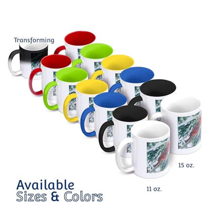 3dRose Antique Drone with DIY Accelerometer 11oz Two-Tone Yellow Mug