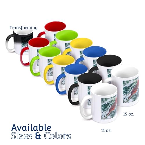 3dRose Black & Yellow Drone with DIY Accelerometer 11oz Two-Tone Green Mug - color: Green, size: 11 Ounces