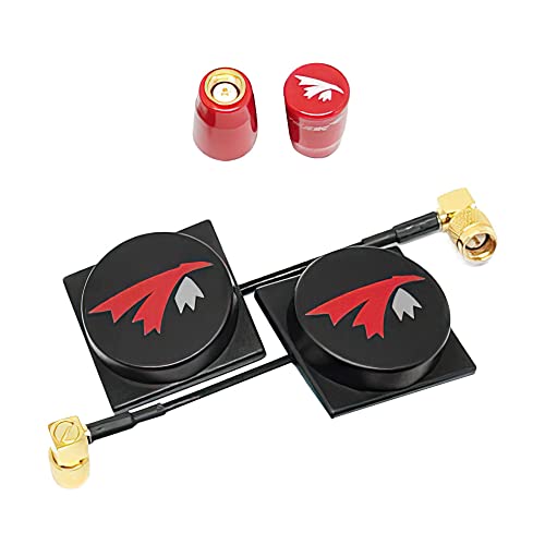 TrueRC X-AIR 5.8GHz MK II Antenna Stubby Combo - HDZERO Goggles - RHCP