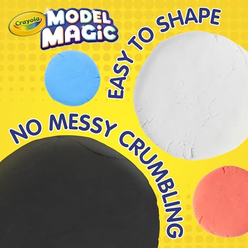 Crayola Model Magic, Modeling Clay Alternative, Craft, 4 Ounce, 57-4451