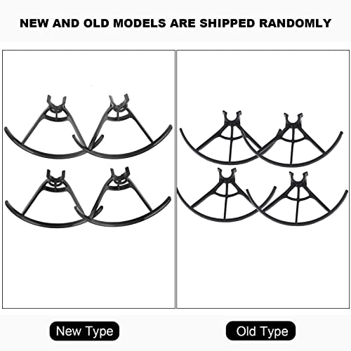 Agatige Drone Propellers Protectors, 4pcs/Set Ropellers Guard Strap Protector Removable Propellers Protector Anti-Collision Bumper Protective Cage Accessory for DJI Tello