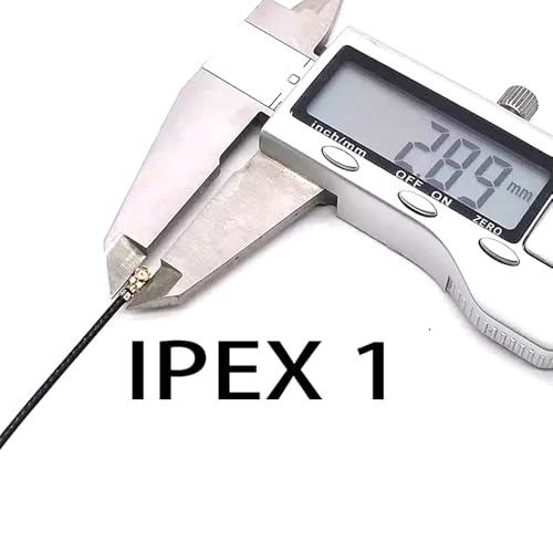 2Pcs 2.4G FPV Antenna 90MM ELRS for EP1 RX IPEX1 Compatible with TBS Tracer RC FPV Drone Part