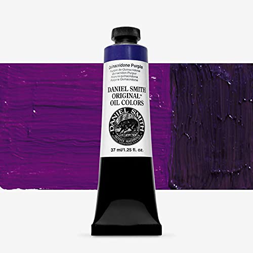 Daniel Smith Original Oil Color 37ml Paint Tube, Quinacridone Purple