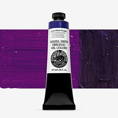Daniel Smith Original Oil Color 37ml Paint Tube, Quinacridone Purple