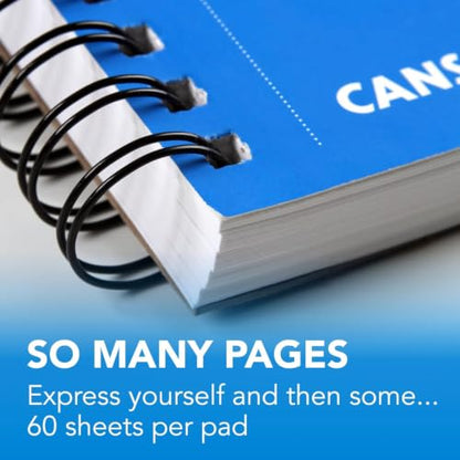 Canson XL Series Mixed Media Paper Pad, White, 7x10 in - size: 7x10, style: Mixed Media, Rough