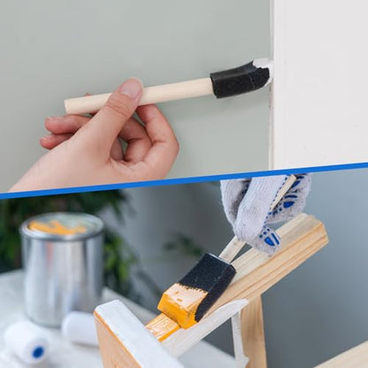 Mister Rui Paint Roller Kit, 25 Pack, 2 Inch Microfiber Paint Rollers - size: 2 inch (Pack of 25)