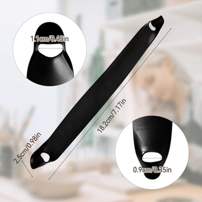 Pottery Trimming Tool, Double-Ends Clay Sculpting Tools Carbon Steel Mud Tool Clay Pottery Modelling Carving Tool for Scraping/Texturing Easy to Use Modeling (S) - size: Small
