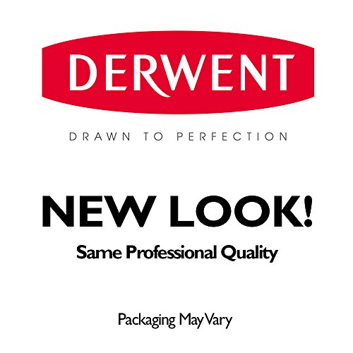 Derwent Graphitint Pencils, Metal Tin, 24 Count (0700803) - size: 1 Count (Pack of 24)