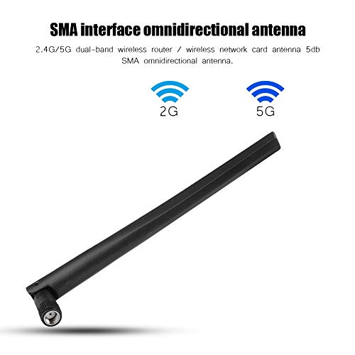 3PCS Router Original Antenna SMA Omnidirectional Antenna 2.4G,5G Dual Band Network Card External Antenna for RT AC68u