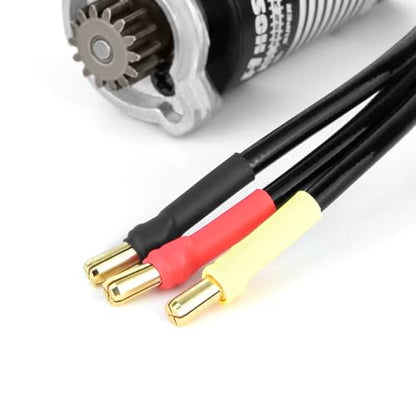 Hosim Upgraded 2852 3100KV Brushless Motor for Hosim X07W X07 X08 X15W 1/10 RC Cars High Speed Remote Control Car, Compatible with Most of 1:10 Scale RC Truck Waterproof Motor Replacement Parts