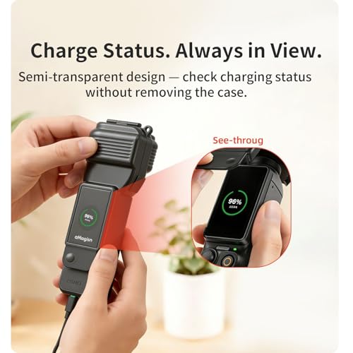 Gimbal Protector for DJI Osmo Pocket 4, Gimbal Cover Protective Hard Case Accessories for DJI Osmo Pocket 4, One-piece Flip, Anti-Scratch, Drop-Proof