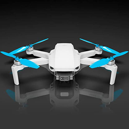 Master Airscrew Stealth Propellers for DJI Mini 2, Mini 2 SE, Mini SE & Mini 4K - Blue, 4 propellers in set - color: Blue