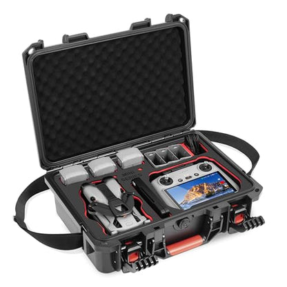 STARTRC Waterproof Hard Case for DJI Mini 5 Pro Accessories, for DJI RC 2 /RC-N3 Controller Fly More Combo With 3 Batteries[CASE ONLY]