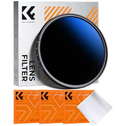 K&F CONCEPT 39mm Variable ND Lens Filter ND2-ND400 (1-9 Stops) Ultra Slim - size: 39mm