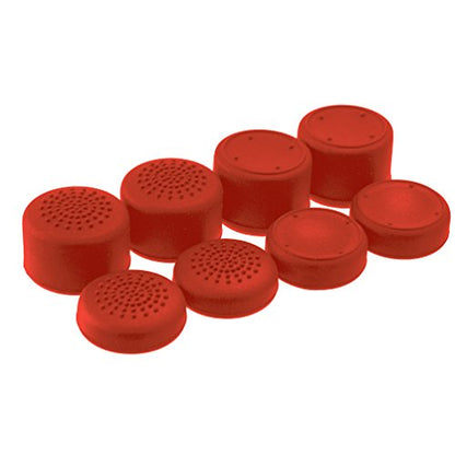Foamy Lizard AceShot Raised Thumb Grips for Xbox One & Steamdeck, Red - color: Red