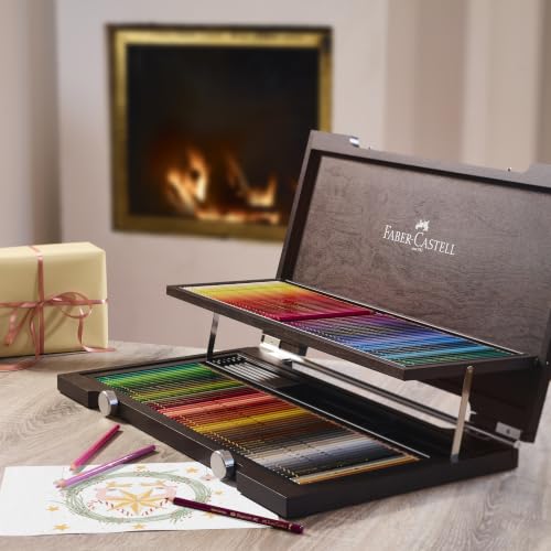 Faber-Castell Polychromos® Artists' Color Pencils - Wood Case of 120