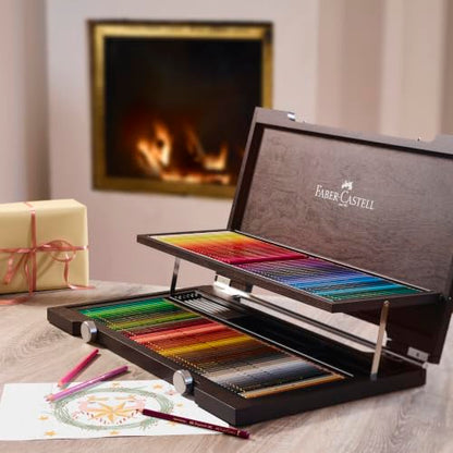 Faber-Castell Polychromos® Artists' Color Pencils - Wood Case of 120