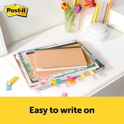 Post-It Page Markers, Assorted Brights, Model 6714AU, 36-Pack - style: 36 Pack