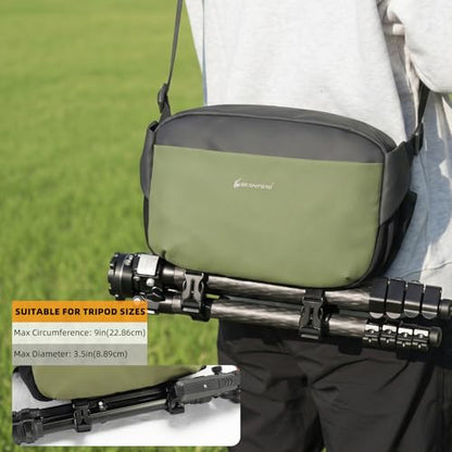 Besnfoto Everyday Crossbody Bag Camera Sling Bag - color: Green
