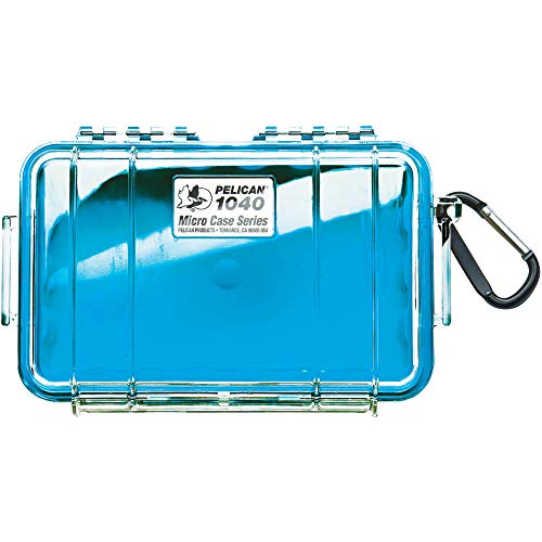 Pelican 1040 Micro Case (Blue/Clear) - color: Blue/Clear