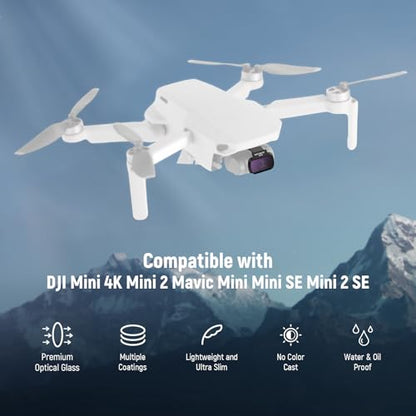 NEEWER ND Filter Set Compatible with DJI Mini 4K/2 SE/SE/2/Mavic Mini - size: Mini 4K, style: 3 Packs ND/CPL