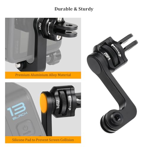 HSU Swivel Mount, Aluminum Vertical Bracket Adapter