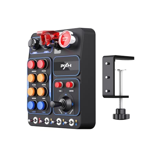 PXN CB1 Racing Button Box USB PC Racing Simulator Center Control Button Box