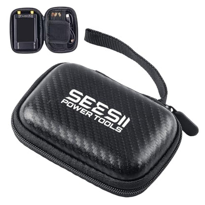 Seesii 2.8" NanoVNA-H Protective Case, EVA Hard Shell Storage Pouch - size: 2.8 inches