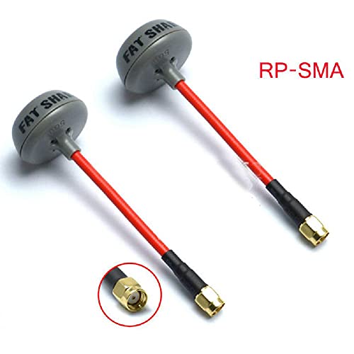 RC FPV Male Antenna Flexible 5.8GHz Circular Polarized SpiroNet Antenna Replacement - size: RP-SMA