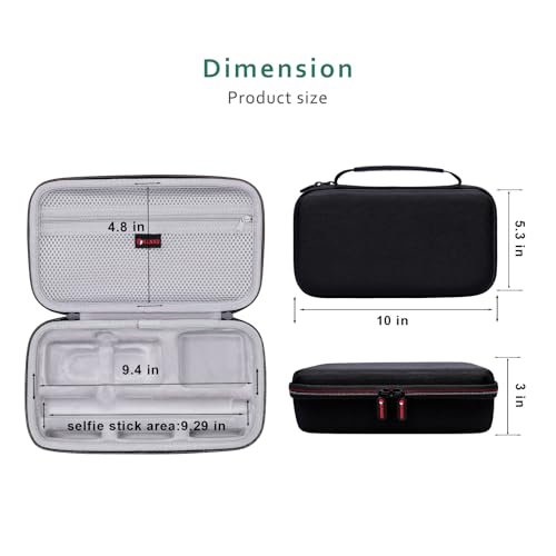 XANAD Hard Case for Insta360 X5 / X4 / X4 Air /X3 / X2 Action Camera,Grey - color: Grey