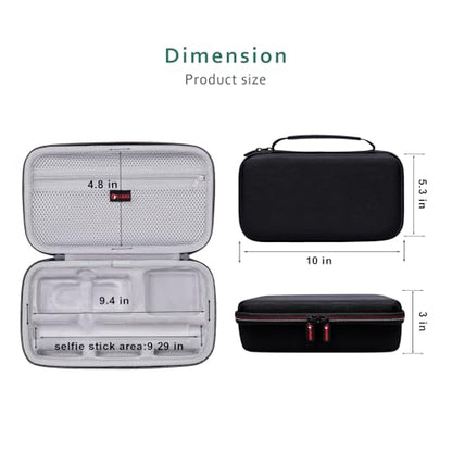 XANAD Hard Case for Insta360 X5 / X4 / X4 Air /X3 / X2 Action Camera,Grey - color: Grey