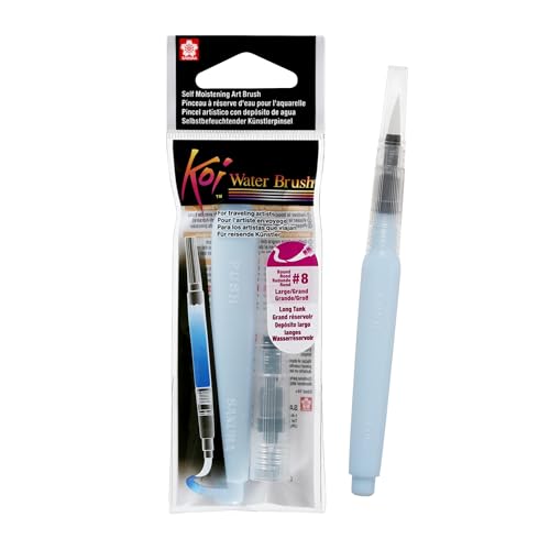 Sakura 39123 9-ml Tank Koi Water Color Brush, Large, 9 Ml - color: Light Blue, size: 9 ml | Large