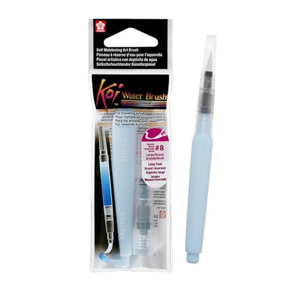 Sakura 39123 9-ml Tank Koi Water Color Brush, Large, 9 Ml - color: Light Blue, size: 9 ml | Large
