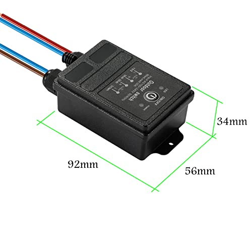 Wireless Remote Control Switch DC12V-72V 30A Relay Remote Switch - style: DC 12V Wireless Remote Switch 4900 Ft