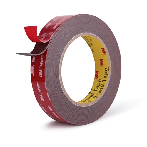 3M Double Sided Tape, Heavy Duty, 3/4” x 18Ft, Gray - color: Grey, size: 3/4" x 18Ft