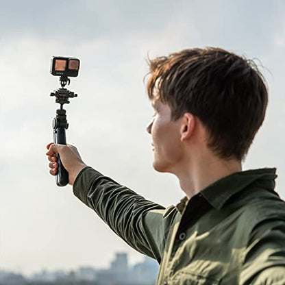 PGYTECH Action Camera Arca-Type Quick Release Plate, Aluminum Alloy Action Camera Mount for Gopro/Insta360/DJI Osmo Action/Pocket Most Action Cameras, Quick Connecting to Backpacks, Belts and tripods