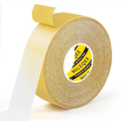 High Tack Double Sided Tape Heavy Duty Grid Mesh Magic,1" x 66FT - size: 1 Pack, 1" x 66FT