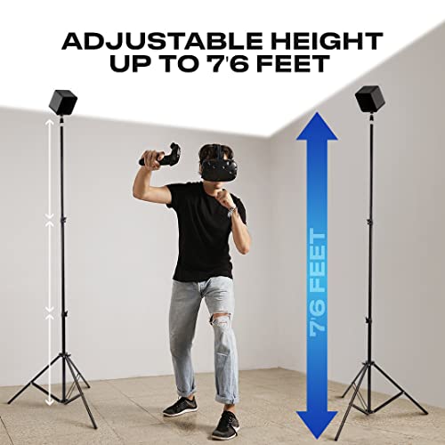 Skywin VR Tripod Stand for HTC Vive Base Station - 2 Adjustable Stands - color: Black, size: 2 Stands