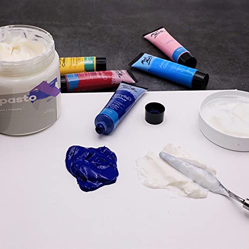 Mont Marte Impasto Acrylic Medium 500ml (17oz) (Pack of 2) - size: 16.91 Fl Oz (Pack of 2)