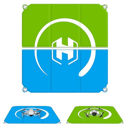 Drone Landing Pad Weighted Foldable for DJI Mini/Neo/FPV Drone, 22in/55cm - size: 22in/55cm