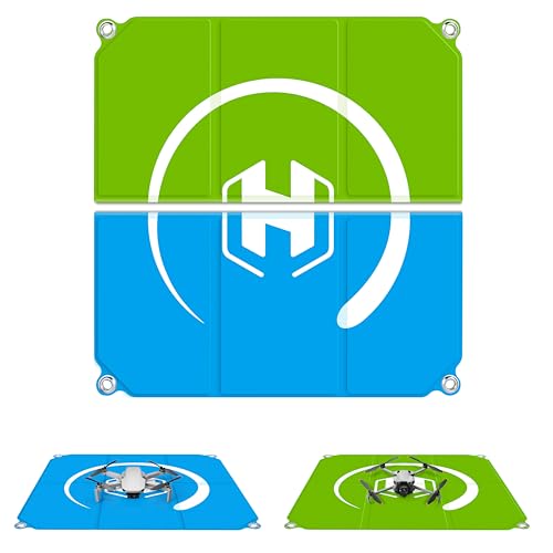 Drone Landing Pad Weighted Foldable for DJI Mini/Neo/FPV Drone, 22in/55cm - size: 22in/55cm