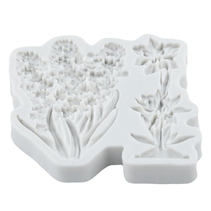 Flower Polymer Clay Molds Flower Leaf Silicone Resin Mold - color: Style G