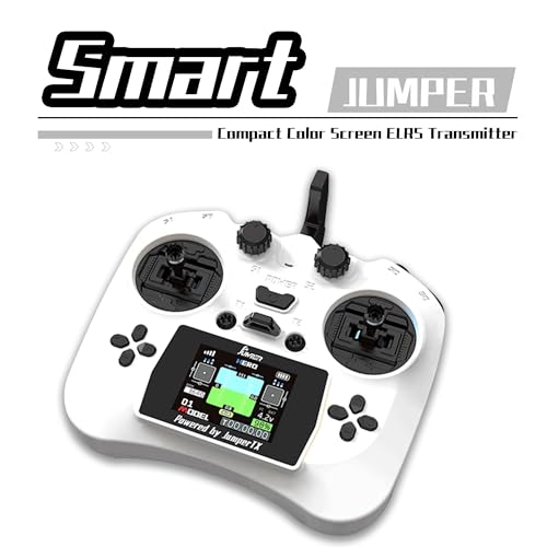 SPEEDY BEE Jumper Smart ELRS 2.4G RC Transmitter with 2-Inch HD Color IPS Screen, Hall Sensor Gimbals, 8km Control Range, USB-C Fast Charging & Simulator for RC FPV Drone