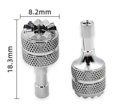 Upgrade Drone Parts Aluminum Joystick for with Screen Control of DJI RC/RC2 (Silver) - color: Silver