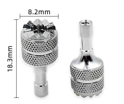 Upgrade Drone Parts Aluminum Joystick for with Screen Control of DJI RC/RC2 (Silver) - color: Silver
