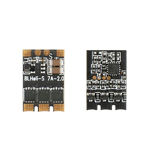 FLASH HOBBY 7A Electronic Speed Controller BLHELI_S 2~3S Lipo Brushless ESC for RC Quadcopter Racing FPV Multirotor Drone - style: 7A