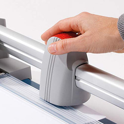 Dahle 446 Premium Rotary Trimmer, 36" Cut Length, 25 Sheet Capacity, Self-Sharpening, Automatic Clamp, German Engineered Paper Cutter - size: 36" Cut Length